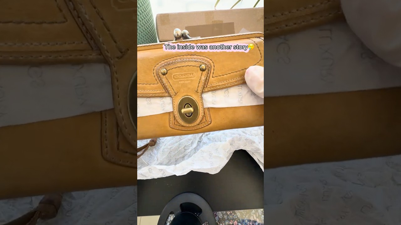 Unboxing a Coach 65th Anniversary Wallet… This Might Be a