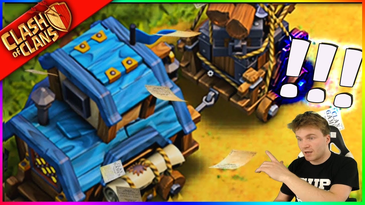 gaming logo The Future of Clash of Clans!? ▶️ TOWNHALLS WITH WHEELS + MORE ◀️