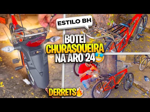 Derret's 244 - Grau de bike - derretendo a churasqueira e garupa