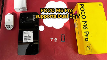 Poco M6 Pro 5G ; Does Support Dual 5g  | Sim & SD card Installation In Hybrid Slot in Poco M6 5g
