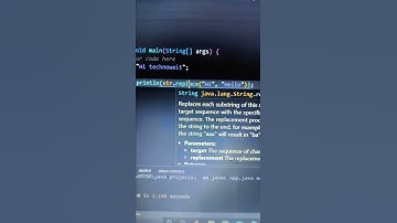 Java String replace() #java #programming #javaprogramming #function