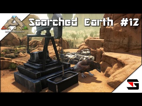 Ark Scorched Earth 12 アルゲンタヴィスウスと石油ポンプ Solo Local Youtube