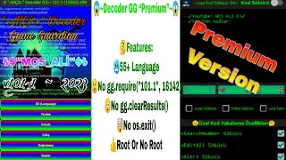 How To Decrypt Lua Script With Decoder GG “Premium” by ©MÇS™ - GG Script