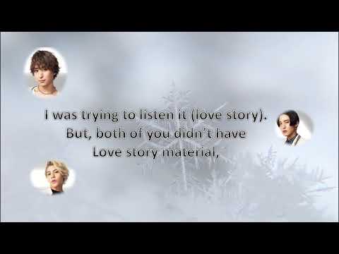 Sakuma Daisuke, Meguro Ren & Raul as Love Story Trio