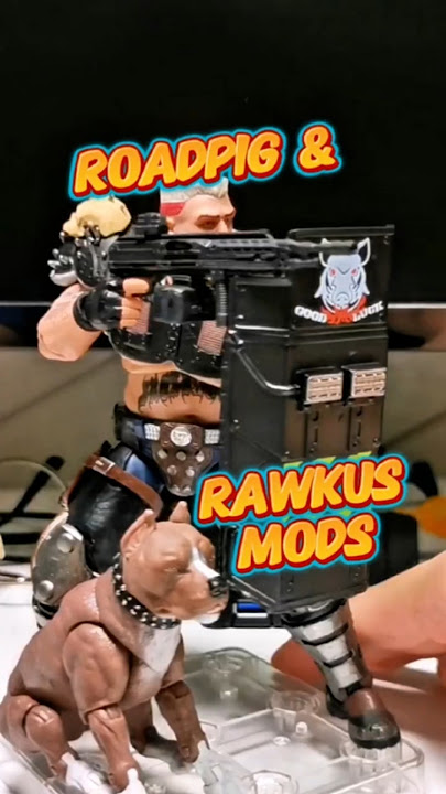 Roadpig & Rawkus Neck Torso Shield Mods GI Joe Classified Series Hasbro Pulse Action Figure Fix