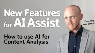 MAXQDA's AI Assist: The Main Idea