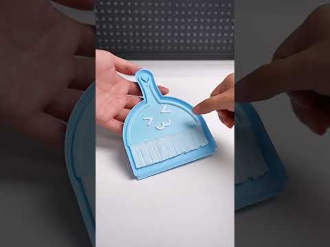 This Mini 3D-Printed Broom and Dustpan Actually Work! #3dprinting  #flashforge #ad5x #useful3dprints
