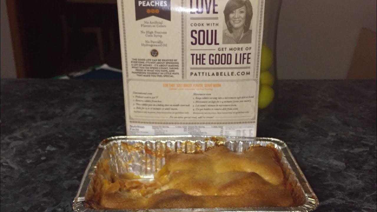 Patti Labelle Peach Cobbler Review Damn Good Cobbler Youtube