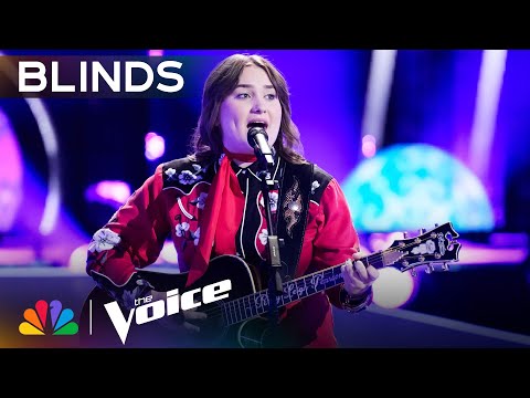 Four Chairs Turn for Ruby Leigh's One-of-a-Kind Performance | The Voice Blind Auditions | NBC