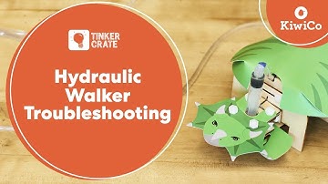 How to Troubleshoot Your Hydraulic Walker | Tinker Crate Project Instructions | KiwiCo