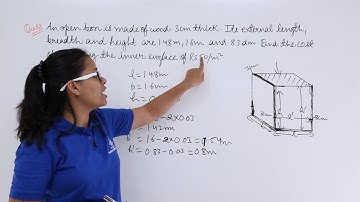 Class10th – RD Sharma – Problem-5 on Surface area and volume of Cube and Cuboid | Tutorials Point