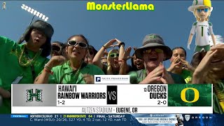 Hawaii @ #13 Oregon 2023 [Oregon Ducks highlights] 💚🦆🏈