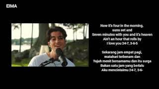 24-7, 365 (sunset session) -elijah woods /MV, lirik lagu terjemahan, sub indo & Korea, Lyrics