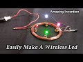 Easily Make A Wireless Led 🛜Amazing Invention