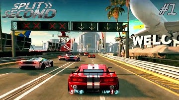 SPLIT SECOND | Season | Part #1 | RACE | Airport Terminal! (PS3 1080p)