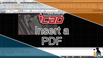 MicroSurvey MSCAD How To: Inserting a PDF | Bench Mark