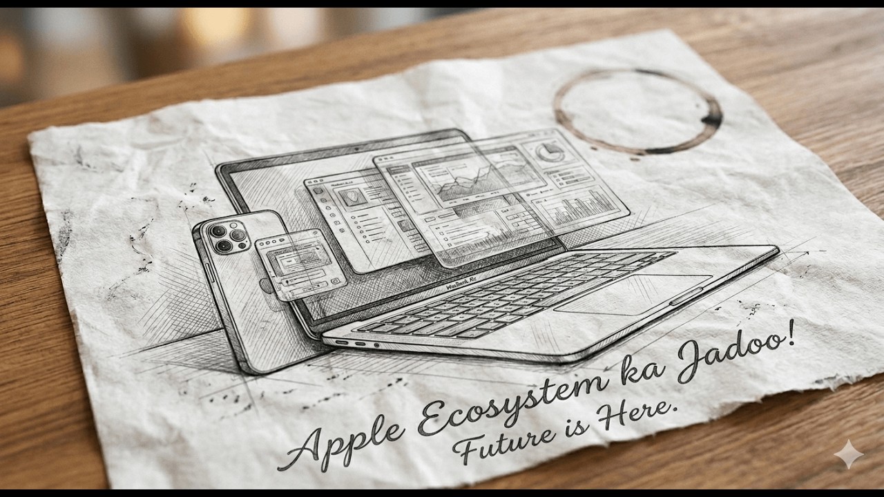 Apple Ecosystem ka Jadoo: iPhone 12 Pro aur MacBook Air M4 ki Best Partnership!