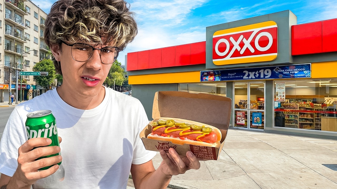 Sobreviviendo 24 Horas con Comida del Oxxo