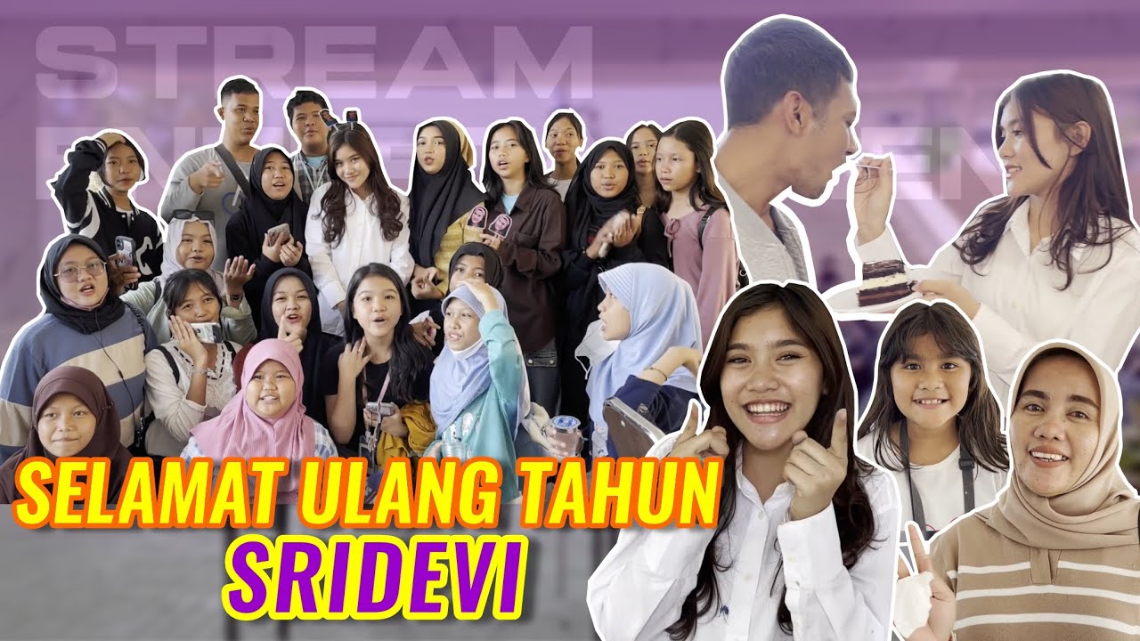 Sridevi Rayakan Ulang Tahun Bareng SRIDEVIFANSLOVERS Di Lokasi Shooting !!!