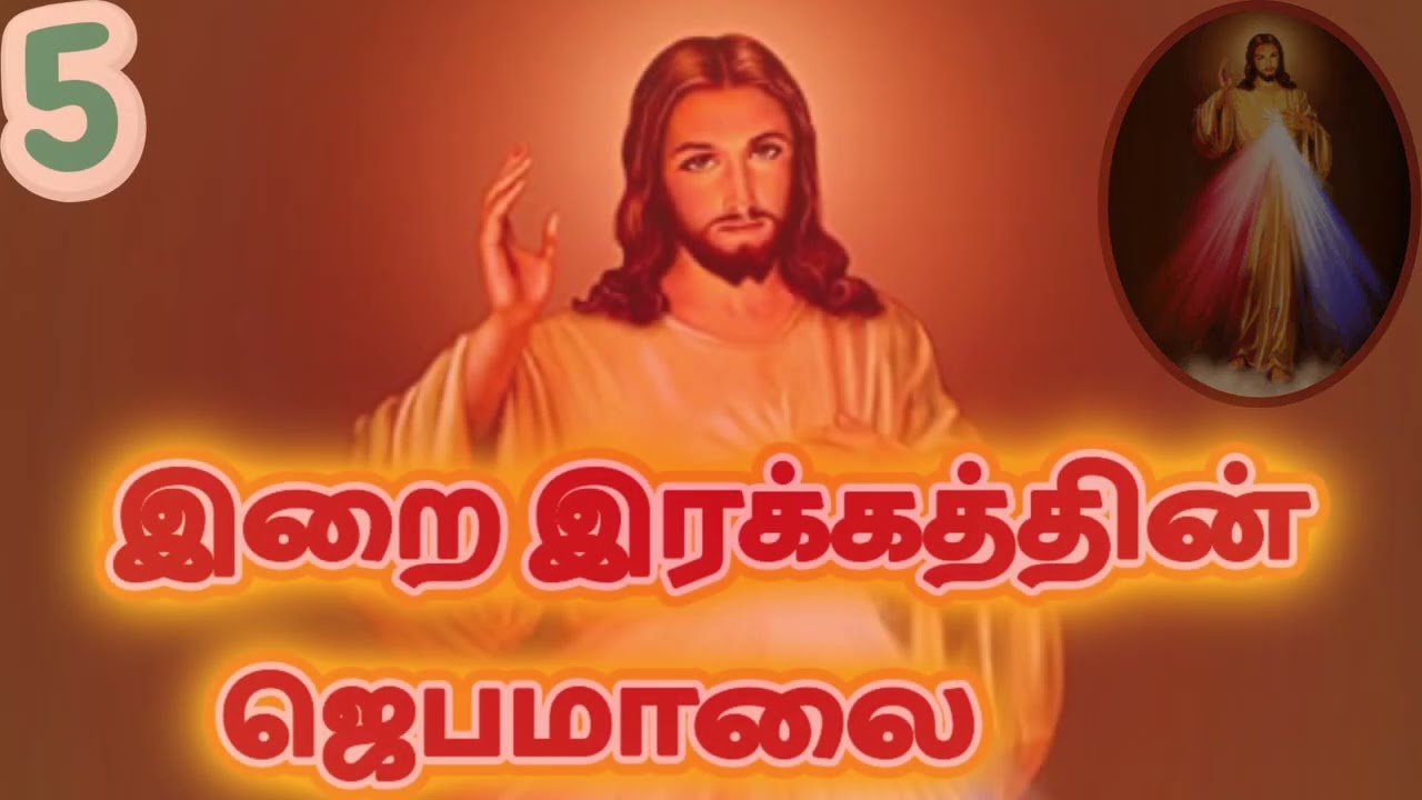 இரக்கத்தின் ஜெபமாலை CHAPLET OF DIVINE MERCY IN TAMIL J14 @tamilbiblewisdom2022
