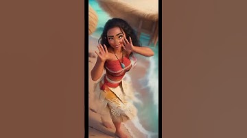 Thumbnail of Moana Dancing Makeba #moana #makeba #aigirl