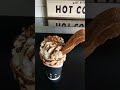 Churro Hot Chocolate #shorts #churros #chocolate #richmondva #rva #hotchocolate #foodporn #cereal