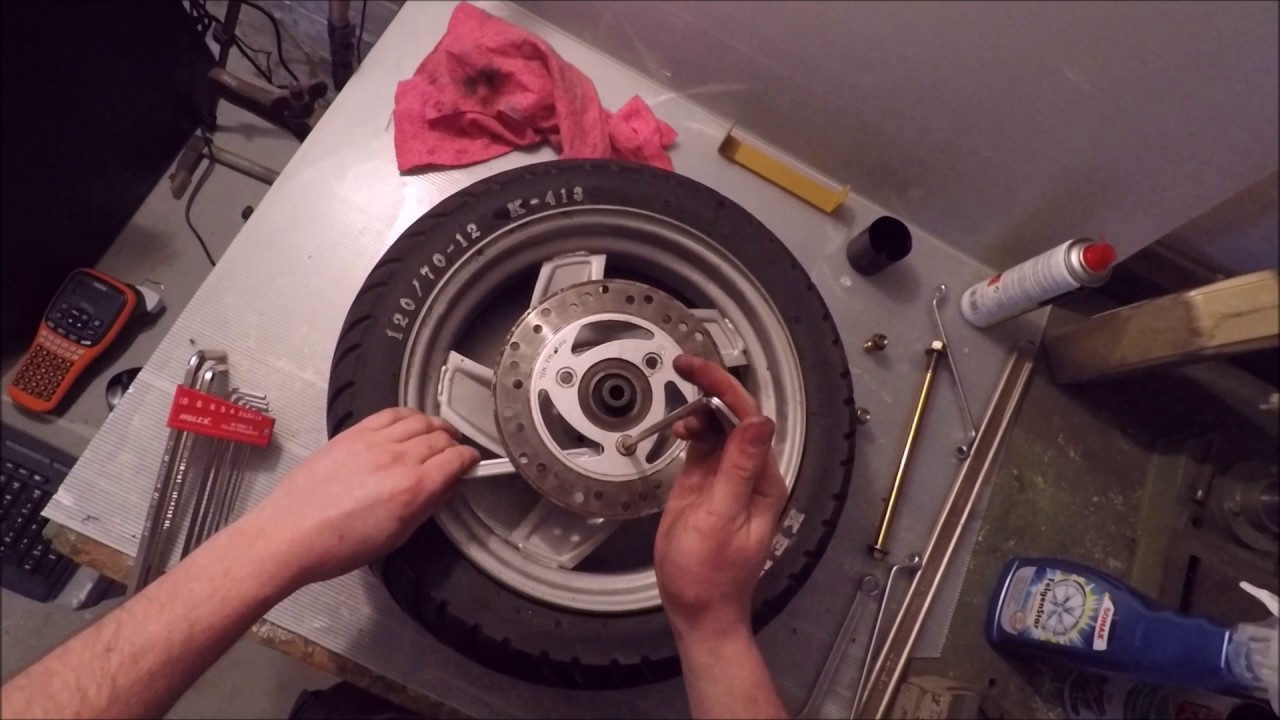 Rollerprojekt #5 - Reifen abziehen (Versuch xD ) - YouTube