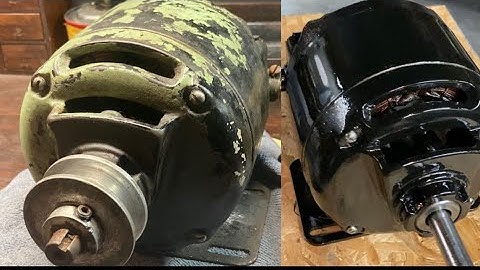 1934 South Bend Lathe: Complete motor & drum switch restoration. Part 2.