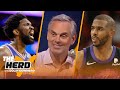 Chris Paul, Steph Curry & Joel Embiid feature in Colin's NBA Face Bracket | NBA | THE HERD