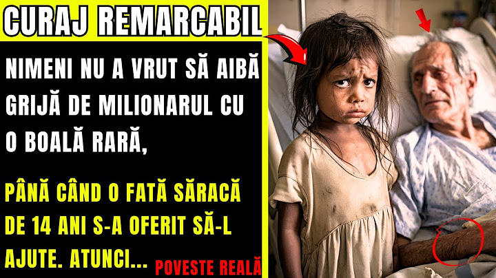 NIMENI NU A VRUT SĂ AIBĂ GRIJĂ DE MILIONARUL CU O BOALĂ RARĂ, PÂNĂ CÂND O FATĂ  DE 14 ANI S-A OFERIT