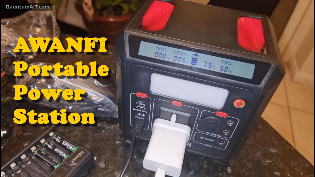 Best Portable Power Station for UK Power Cuts! AWANFI Black Friday Bargain SALE Review YouTube