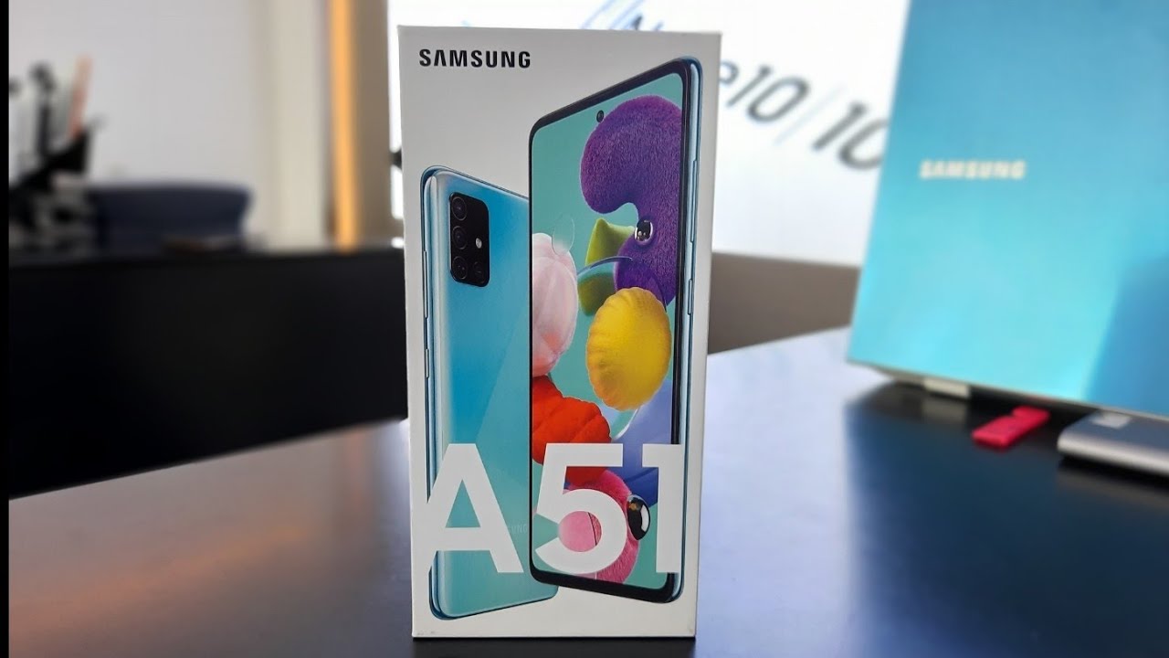 Samsung A51 Синий