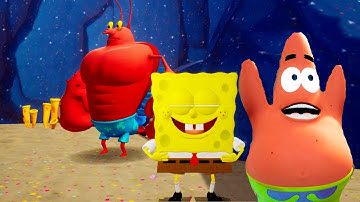 100% Guide Part 10 Squarepants Battle for Bikini Bottom Rehydrated Walkthrough