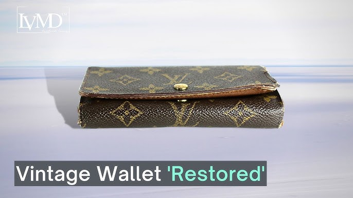 Louis Vuitton Wallet Repair / Rehab - LV SLGs repaired to look new