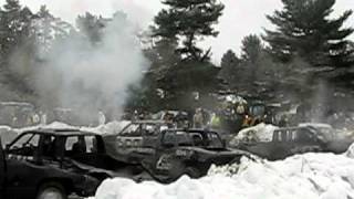 Gravenhurst Winter Carnival - Demolition Derby 2011 Trucks