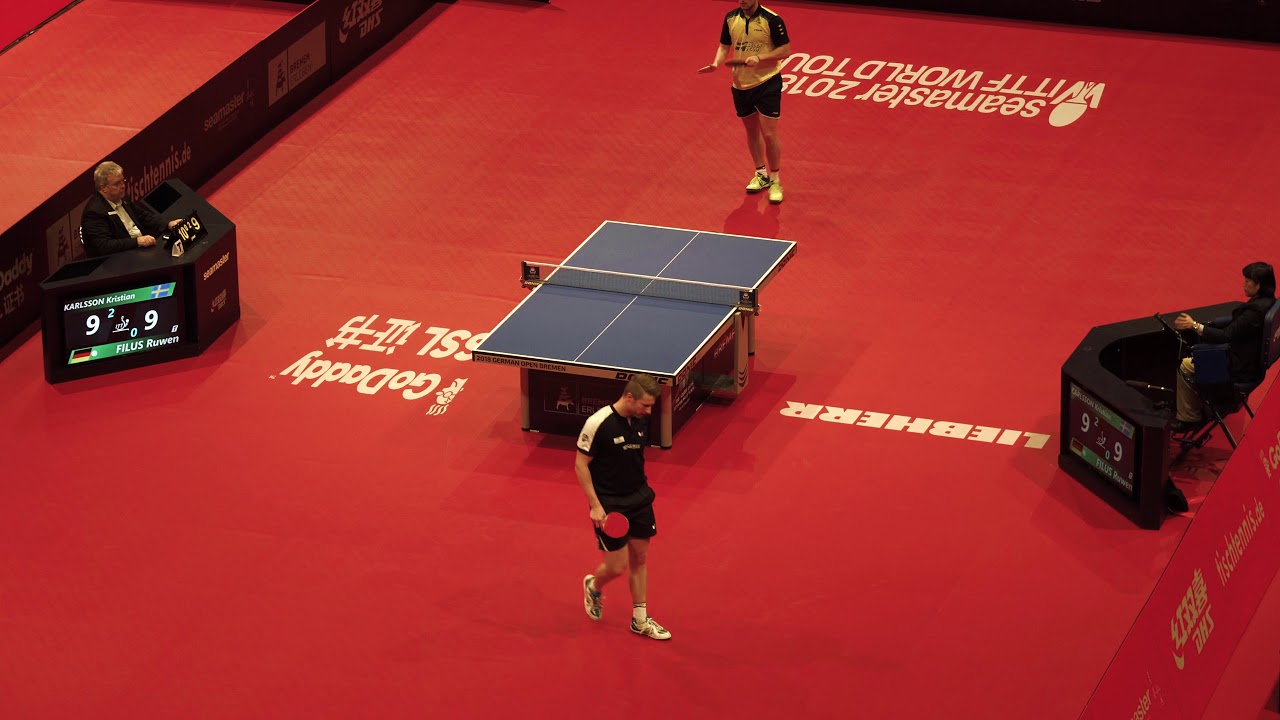 Kristian Karlsson (SWE) vs. Ruwen Filus (GER) - Seamaster German Open 2018 4K UHD tenniswarehouse