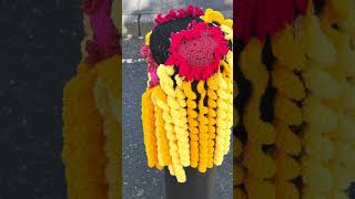 Yarn bomb Brigg 01/03/2026