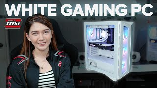 PC Gamer White Thorn Powered by MSI