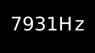 Speaker Sound Test 7931Hz