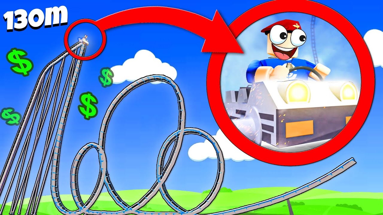 $10 vs $10.000 Robux Achtbaan !! 🎢 | Roblox