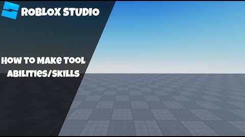 How to make Tool Abilities/Skills in Roblox! (Roblox Studio Scripting Tutorial 2024)