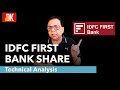 IDFC FIRST BANK SHARE TECHNICAL ANALYSIS || DK