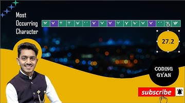 Most Frequent Character in a String with C++ | Animated Coding Tutorial