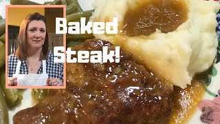 Baked Steak!
