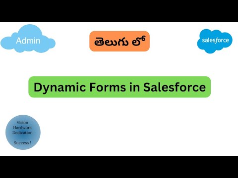 Dynamic Forms in Salesforce || Salesforce In Telugu - YouTube