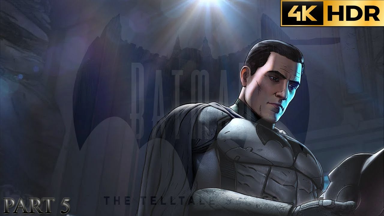 BATMAN TELLTALE SERIES Part 5 4K Full HD GAMEPLAY No Commentary