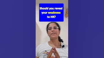 What are your weaknesses? Best Answers #shorts