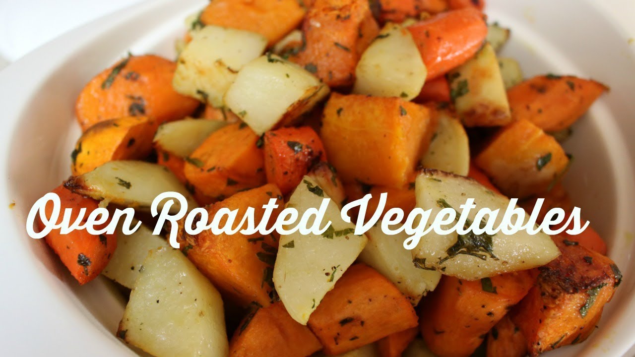 Oven Roasted Vegetables (Easy Holiday Side) - YouTube