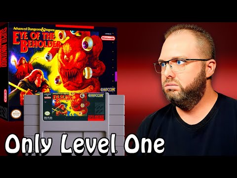 Eye of the Beholder - SNES - Only Level One