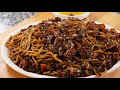Noodles And Black Bean Sauce Deluxe Platter Jaengban Jjajangmyeon 쟁반짜장면 